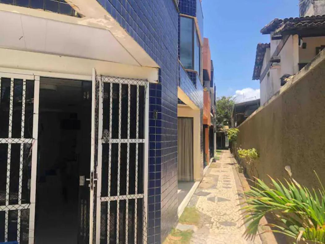 Pe Na Areia Vista Total Mar - O Paraiso E Aqui! 萨尔瓦多 外观 照片