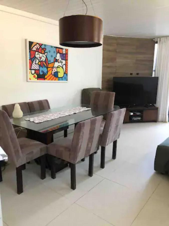 Pe Na Areia Vista Total Mar - O Paraiso E Aqui! 萨尔瓦多 外观 照片