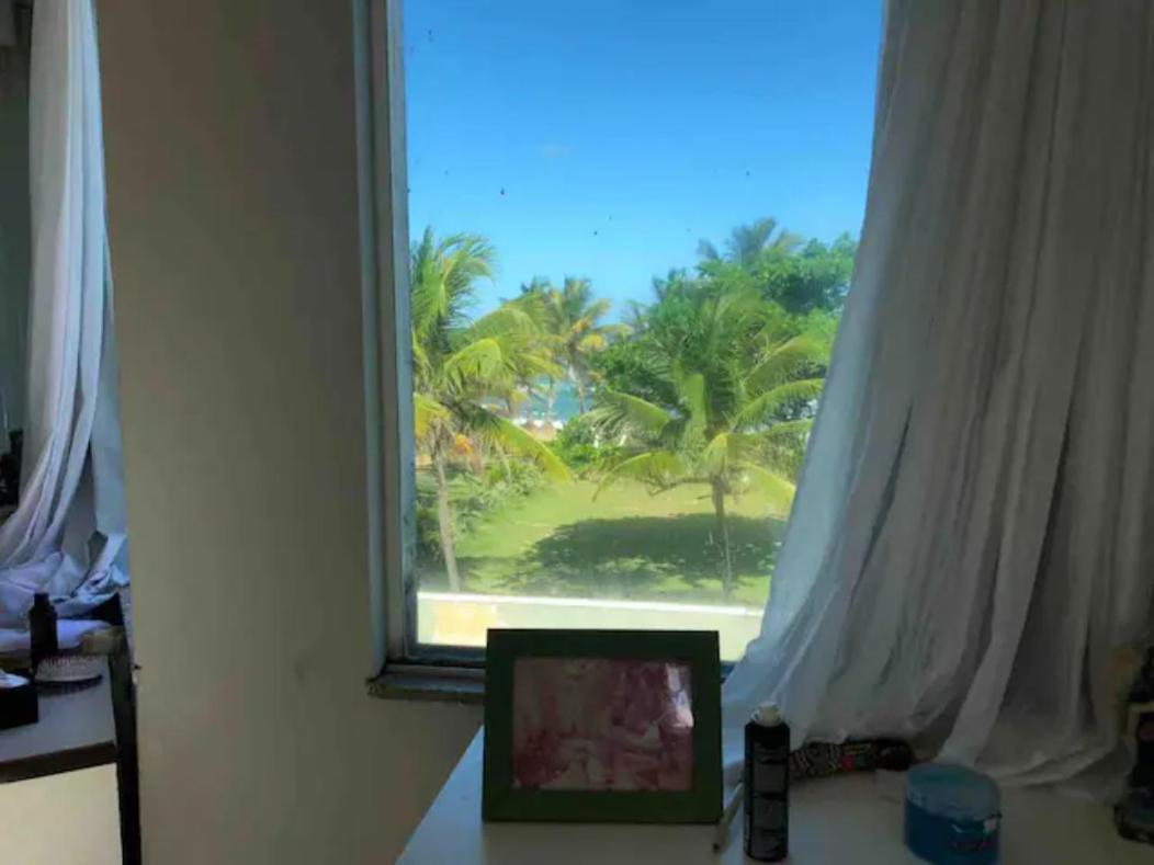 Pe Na Areia Vista Total Mar - O Paraiso E Aqui! 萨尔瓦多 外观 照片