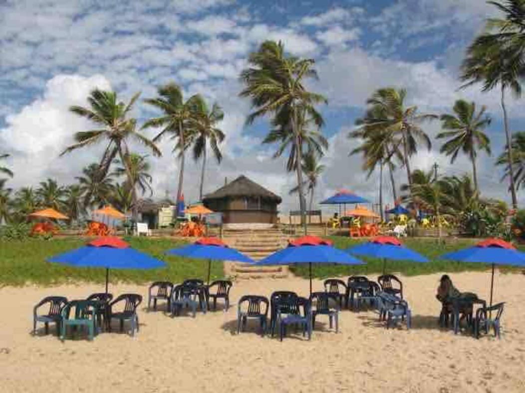 Pe Na Areia Vista Total Mar - O Paraiso E Aqui! 萨尔瓦多 外观 照片